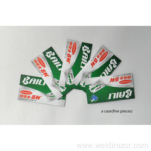 plastic shaving razor blade box razor blade